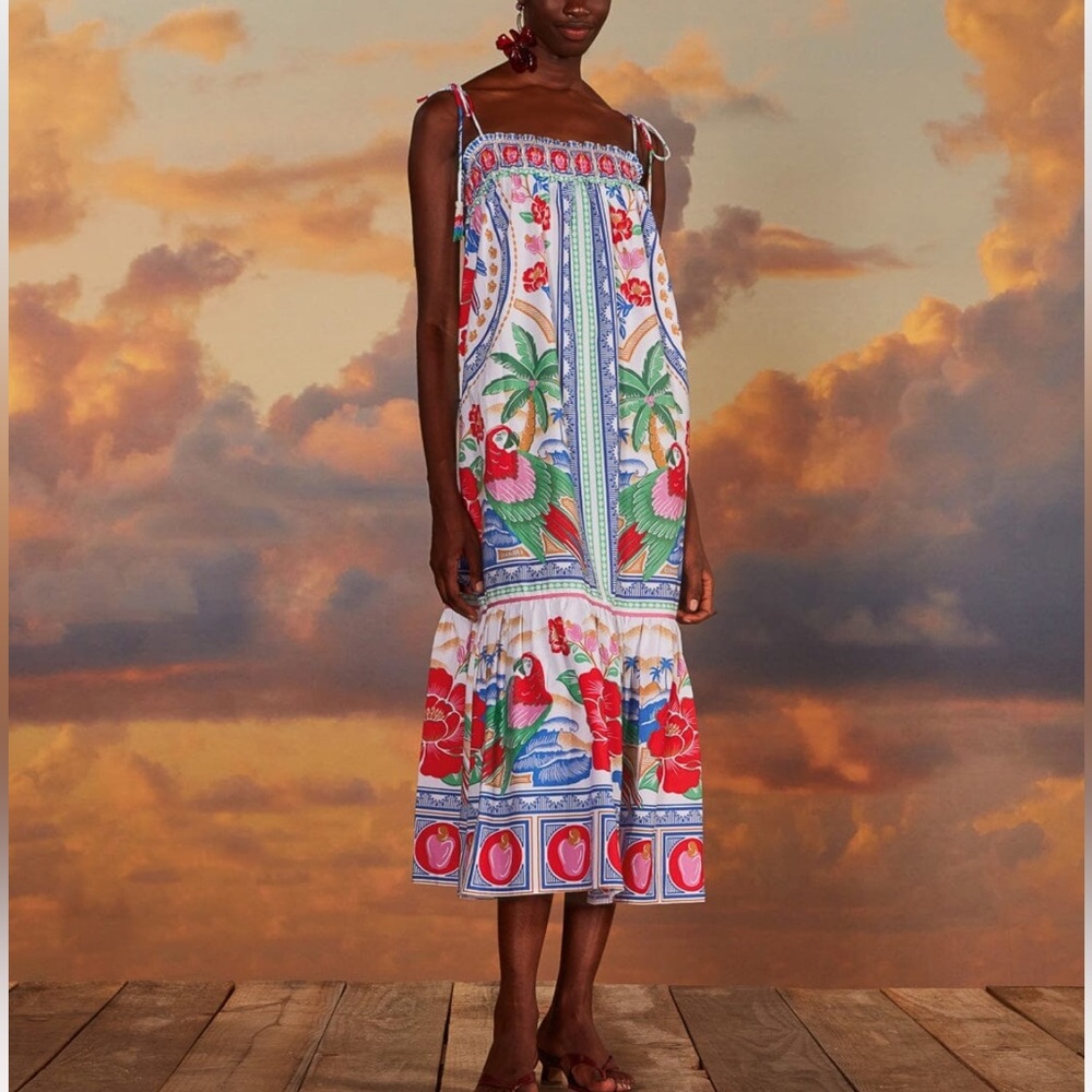 Colorful Floral Maxi Dress